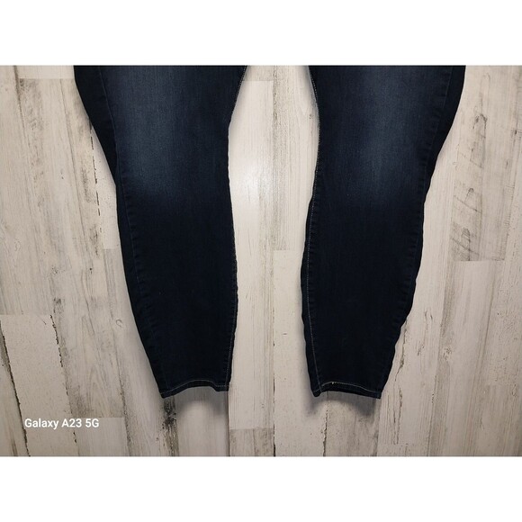 Levi’s Signature Gold Mid Rise Skinny Stretch Blue Jeans Women’s Size 26L - Picture 2 of 7